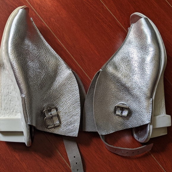 Trippen 38 silver mandarin nickel white soles cross - Picture 4 of 11